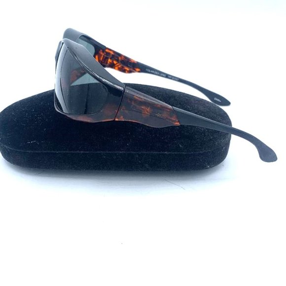 POLAR OPTICS shell Brown Frame Polarized Lenses - Picture 2 of 5